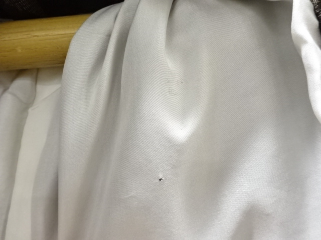  草葉模様織出し手織り紬着物